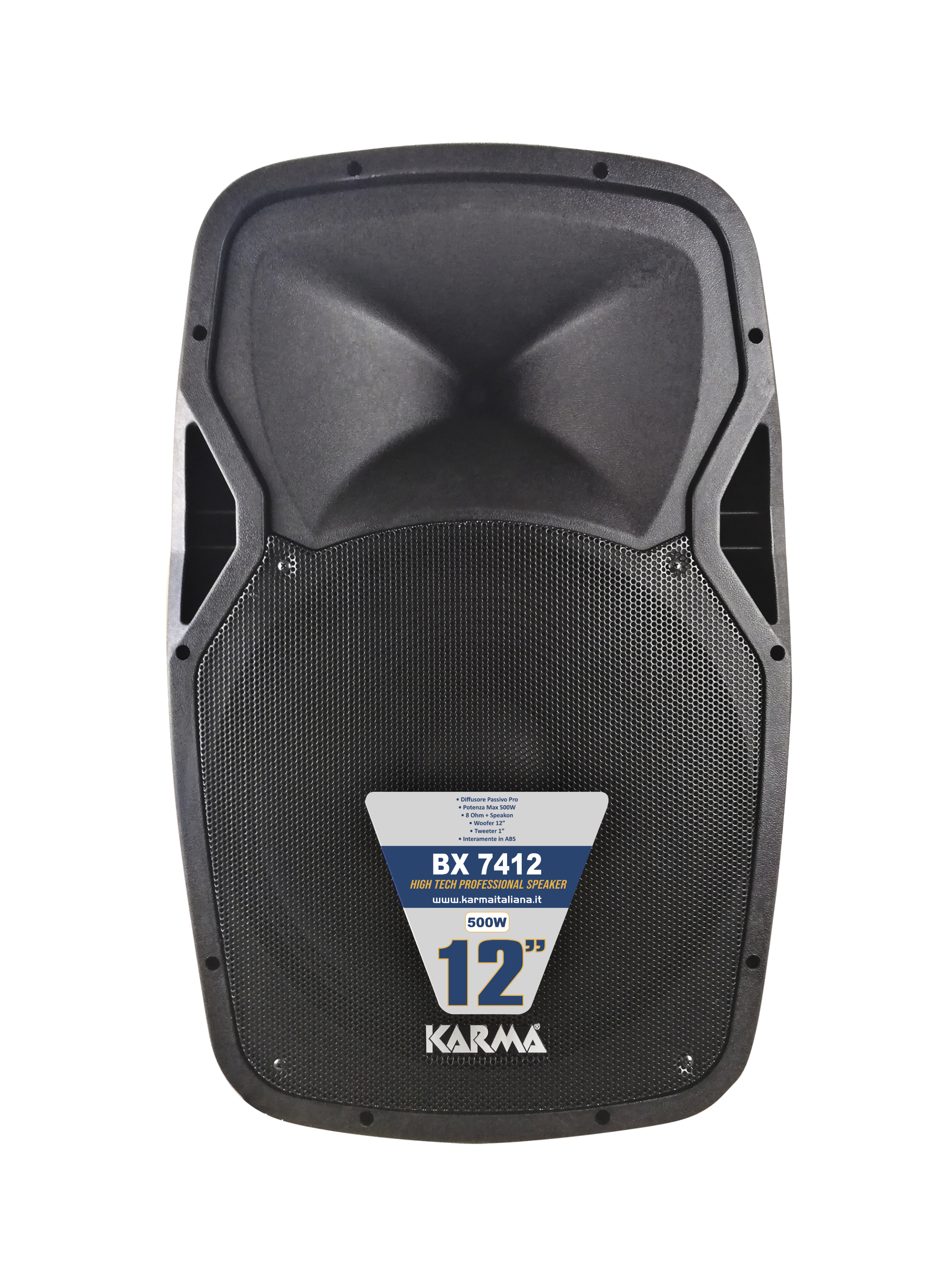 Karma BX 7412 - Box passivo in ABS 500W