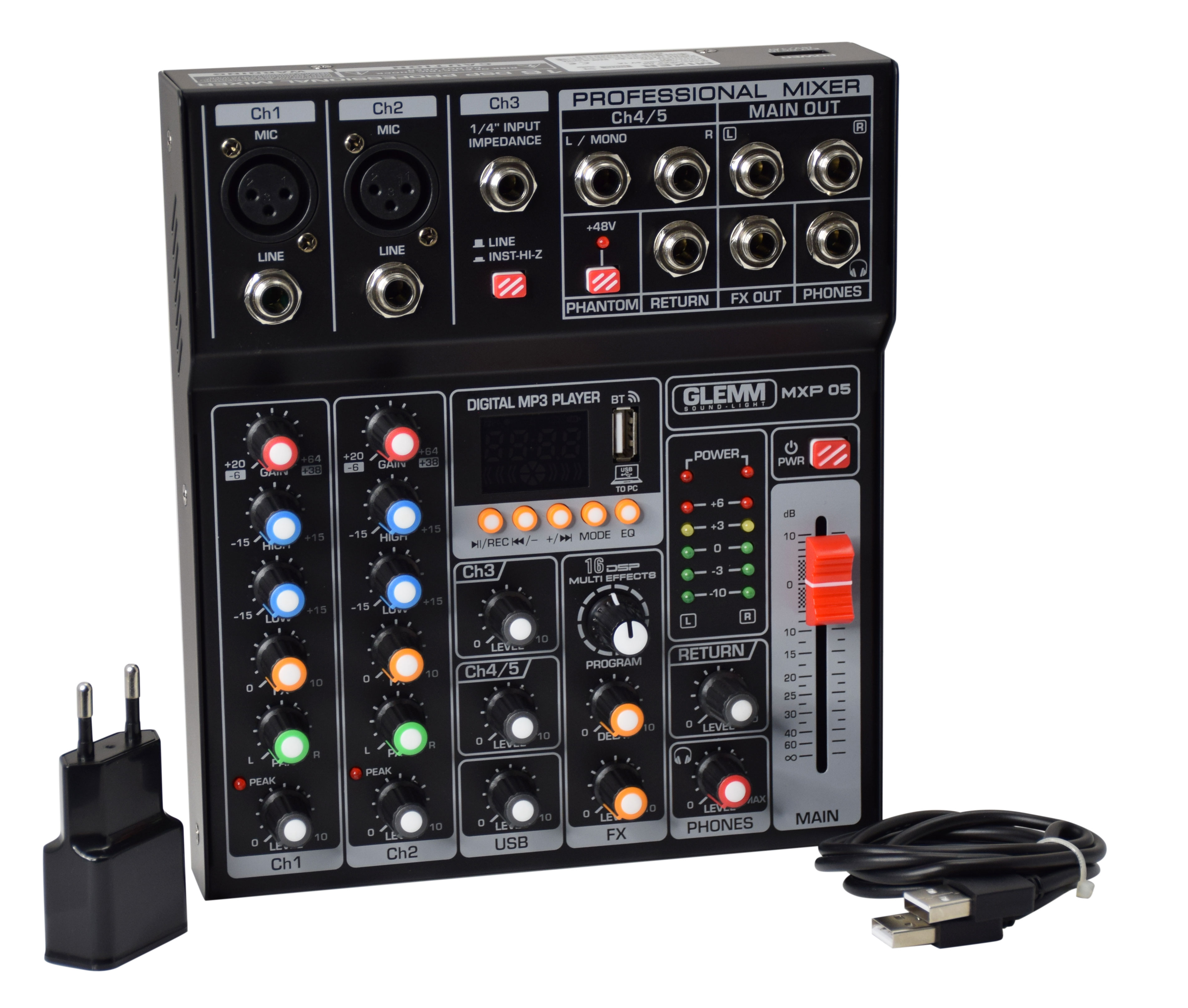 Karma MXP 05 - Mixer microfonico 5 canali