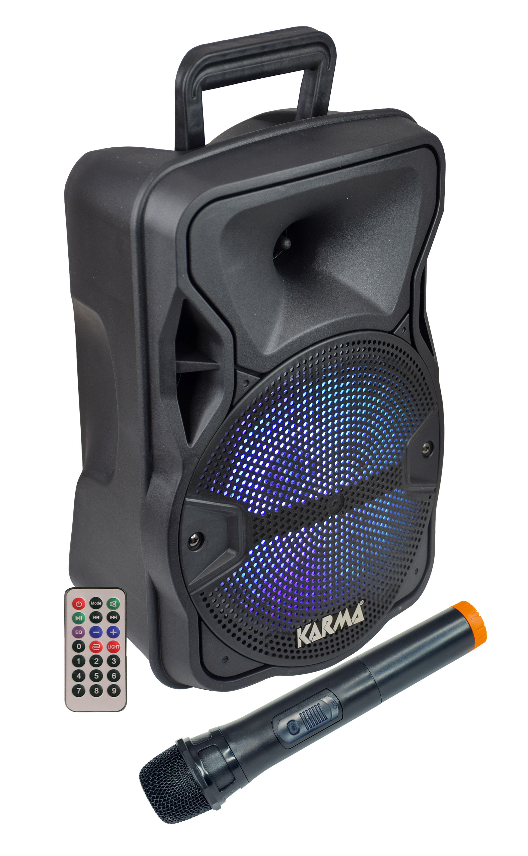 Karma LX 8 - Diffusore amplificato con radiomicrofono 300W PMPO