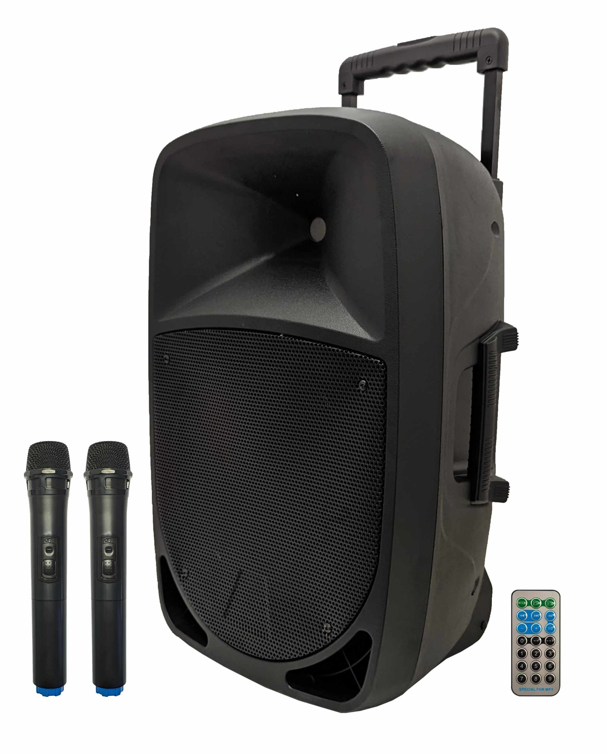 Karma Cassa Audio Diffusore Amplificato Ricaricabile Microfono Hps 44r Rosso 8015439100445