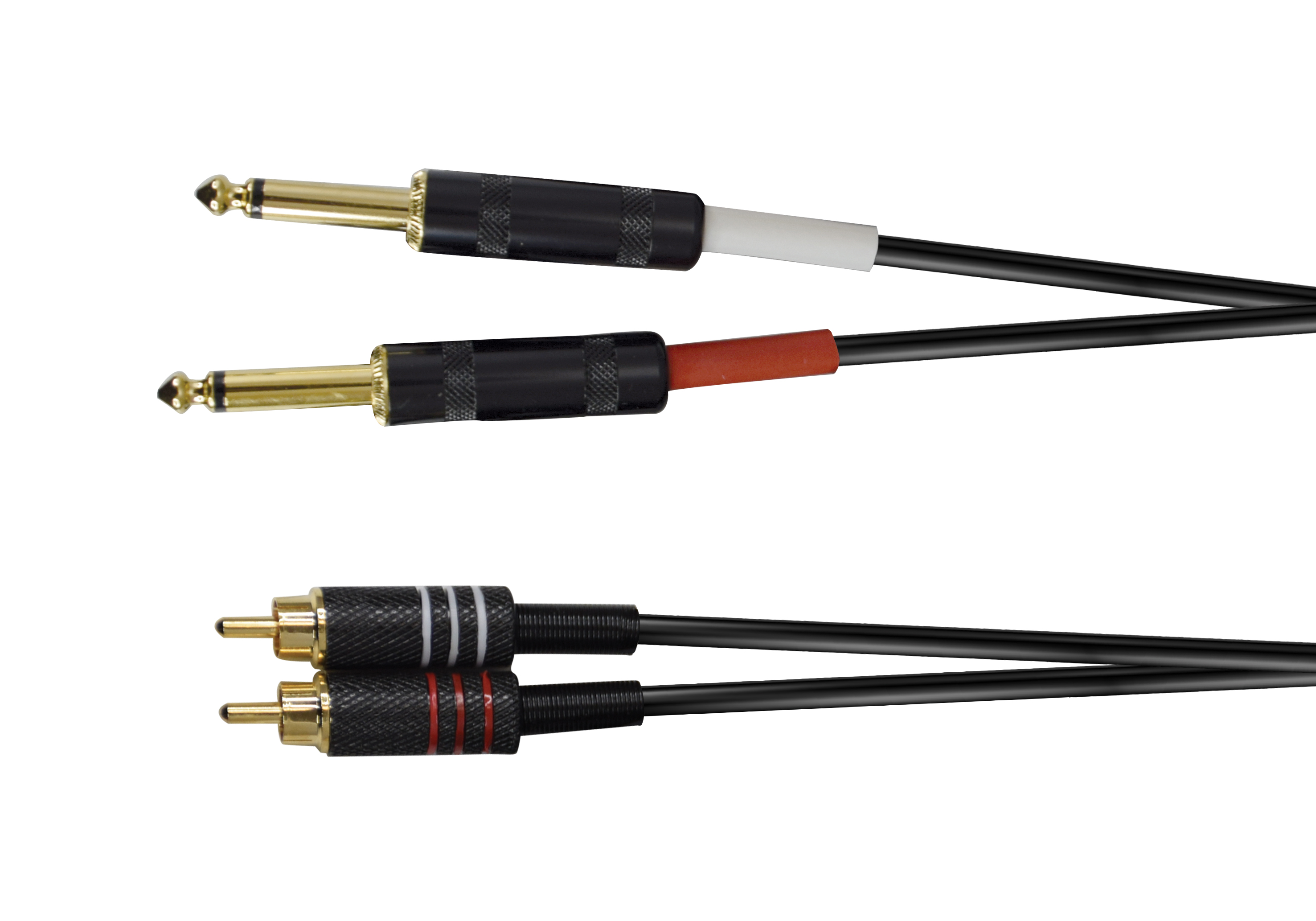 KARMA ITALIANA Srl Audio cables - RDM C83 Cable 2 x jack 6.3 mono / 2xRCA M
