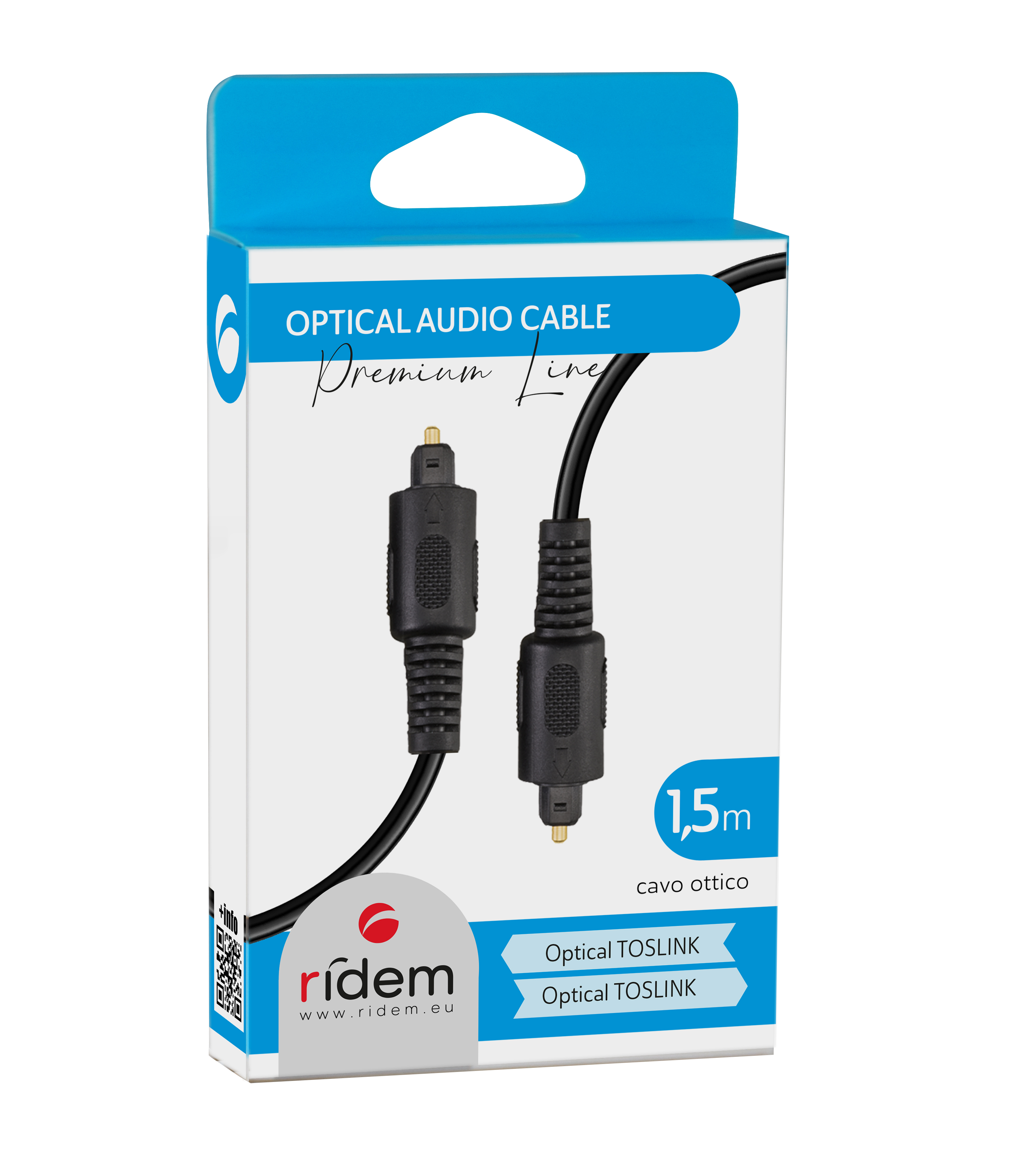 KARMA ITALIANA Srl Optical fiber cables - RDM CL31-5 Toslink optical ...