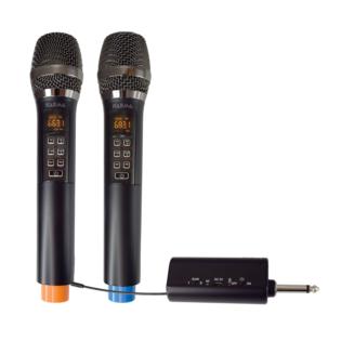 Karma Set 6092A Microphone sans Fil Noir Microphones sans Fil, 6,35 mm 1/4 , 25 m, 100 g, 166 x 30 x 125 mm, 1 kg 