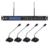 SET 8042 - Wireless conference system with 4 desk microphones