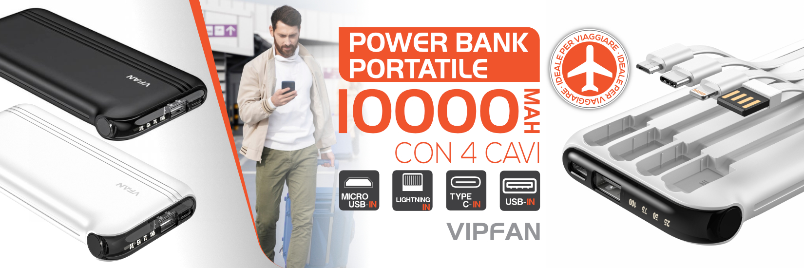 Power Bank 10.000mA